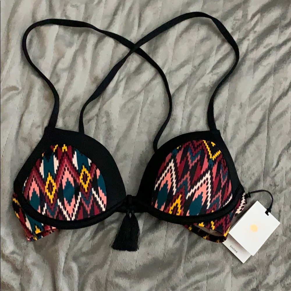 Colorful Swim Top